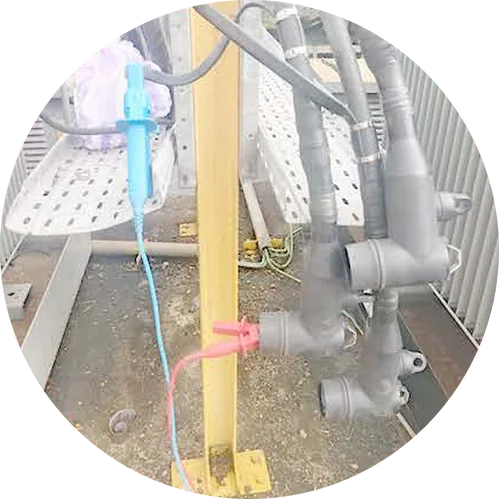 Test d'isolement de l'alimentation HT d'un transformateur 20 kV