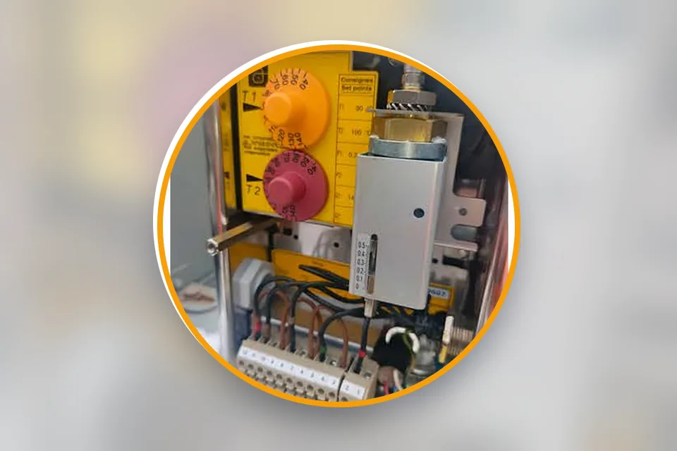 Relais de protection DGPT2 d'un transformateur pendant les essais